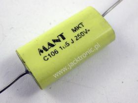 MKSE 1,5uF/250V głośnikowy