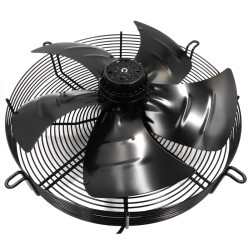 Wentylator NAWIEWNY przemysłowy SSĄCY 450mm 230V AC 1350rpm łożysko kulkowe MOCNY