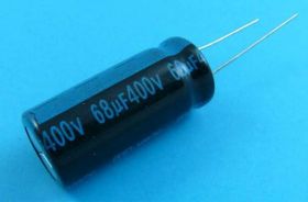 68uF/400V 16x36 105° JAM ELKO