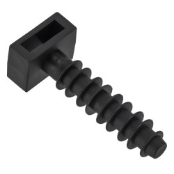 Podstawka wciskana do opasek kablowych 8x38 czarny /20szt./