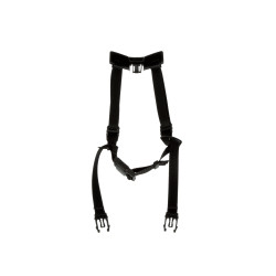 Pasek podbródkowy do kasków, ABS, Czarny, do uzytku z: X5500