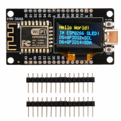 ESP8266 NodeMCU V3 OLED 0.96 128x64 USB-C