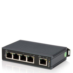 StarTech.com IES5102 5-Port Industrial Ethernet Switch - DIN Rail Mountable