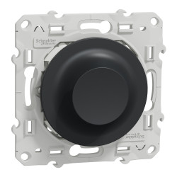 Ściemniacz, Wiser, ścieżki: 2, pokrętła: 1, Przycisk, 0.4W, 230V ac, 16A