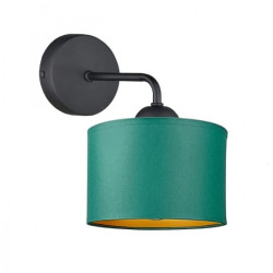 Kinkiet nowoczesny abażur 1xE27 FLOW GREEN