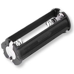 Koszyk na baterie 3x AAA R3 okrągły pojemnik uchwyt zasilanie elektroniki