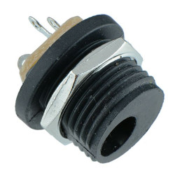 2.1mm x 5.5mm Panel Mount DC Socket