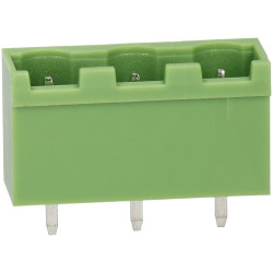 TruConnect 7.5mm Header Straight Closed 3 Way Terminal Block