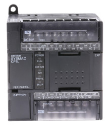 Sterownik programowalny PLC Omron CP1L 8 (DC) 6 (przekaźnik) USB 1.1 DC Przekaźnik 10 000 słów (pamięć danych),