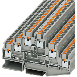 Phoenix Contact 3210499 Push-in three-level terminal PIT 0.14 - 4 mm&#xB2; Grey