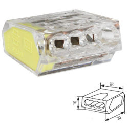 KPC254/CLEAR, Szybkozłączka instalacyjna,