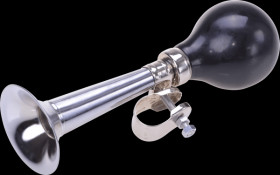 Bike - bulb horn, chrome