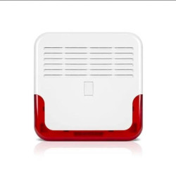 Sygnalizator zewnętrzny akustyczno-optyczny przetwornik piezo-LED SP-6500 R