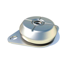 Podstawka antywibracyjna M12 średnica 78mm wysokość całkowita 30mm Mocowanie prostokątne wysokość stopki 30mm