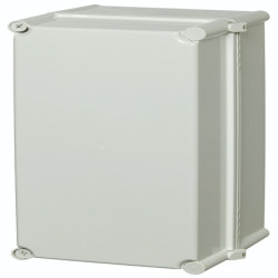 Obudowa ogólnego użytku Poliwęglan szerokość zew. 190 mm długość zew. 180 mm wys. zew. 380 mm Fibox IP65 Szary