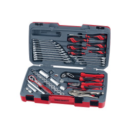 Teng T3848 Socket &amp; Tool Set of 48 Metric &amp; AF 3/8in Drive