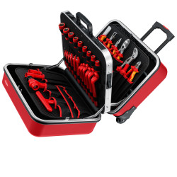 Knipex 98 99 15 Toolbox "BIG Twin Move RED" Electric Competence - 42 Piece
