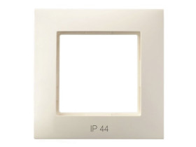 ARIA Ramka 1 pojedyncza do wyłączników IP-44 ecru RH-1U/27 OSPEL
