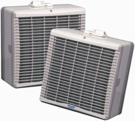 Wentylator, seria: T-Series, Wyciągowy, nadmuchowy, 795m³/h, Montaż w oknie, 43dB(A), 302 x 304mm