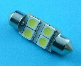 SV-8,5 12V 36mm BIAŁA 4xLED SMD