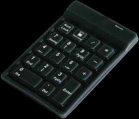 ACK-118 BK Numeric keypad - USB - black