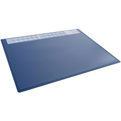 Durable 722307 Desk pad Four-year planner Dark blue Transparent 650 x 500 mm