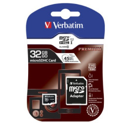 PAMIEC SDHC MICRO 32GB CL10 VERBATIM+ADA