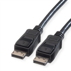 VALUE Kabel DisplayPort, DP M/M, czarny, 1,5 m