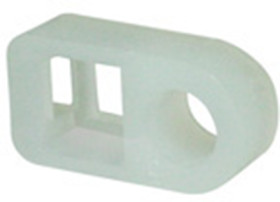 Mounting base, PA, natural, (L x W x H) 13.3 x 7.1 x 4 mm, 151-61119