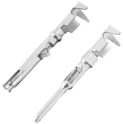 Receptacle, 0.14-0.5 mm², AWG 26-20, crimp connection, silver-plated, VN02 016 0003 1