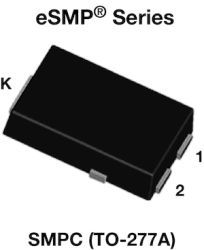 V8P8 High Current Density Surface Mount TMBS&#174; (Trench MOS Barrier Schottky) Rectifier Ultra Low VF = 0.42 V at IF = 4 A