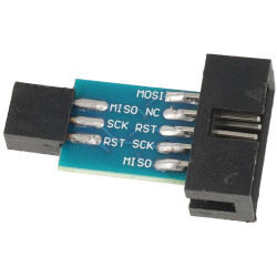 Adapter ISP 10pin-6pin USBASP AVR