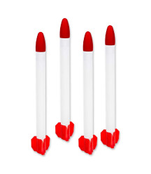 Compressed Air Rocket Bounce Kit - 4 Pack | Durable Rockets