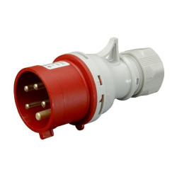 Wtyczka el. siłowa 32A 5B IP44 wtyk 3-faz. siła na kabel