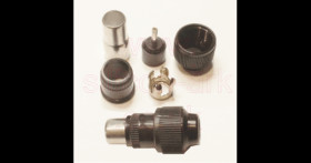 Coax connector - traditional black