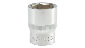 Nasadka Krótka 6-Kątna Chromowana 1/2 22Mm