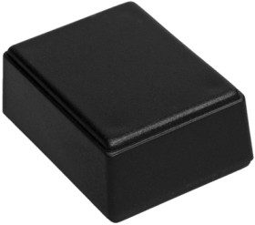 ABS enclosure, (L x W x H) 63.25 x 49.75 x 27.7 mm, black, IP54, 4U32070503006