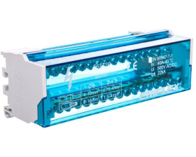 Blok dystrybucyjny 2P 40A 15x(6-16mm2 + 4-10mm2) BD40A 563720