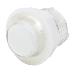 Mini LED Arcade Button - 24mm Translucent Clear