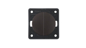 Łącznik instalacyjny, 2-przyciskowy, Berker