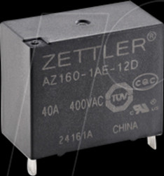 AZ160-1AE-12D High-current relay, 1x NO, 60 A, 12 V DC