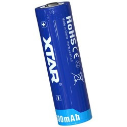 OUTLET_1: Akumulator 21700 Li-Ion 3,7V Xtar 4900mAh (1 szt.) z zabezpieczeniem
