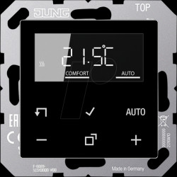 TR D A 1790 SW Room thermostat, AS/A series, black