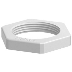 OBO Bettermann 2048949 Locknut Light Grey Plastic PG32 DIN 46319 1pcs