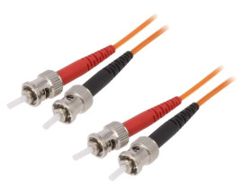 Patch cord światłowodowy OM1 ST/UPC,z obu stron 2m LSZH 29022102