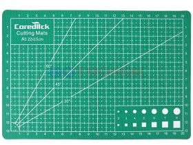 Mata dwustronna do cięcia A5 samogojąca ZIELONA