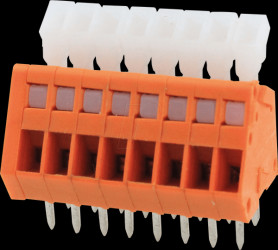 DG240-2.54-05P-15-00A(H) Federkraftklemme, 5 polig, RM 2,54 mm