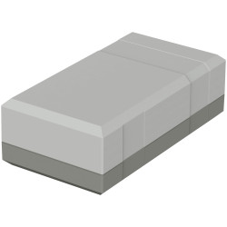 BOPLA 32124002 Elegant electronics Casing polystyrene grey-white