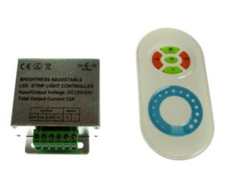 Ściemniacz RF 6A dotykowy 2 kanałowy 5key