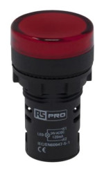 Kontrolka, Ø 22mm, IP65, RS PRO
